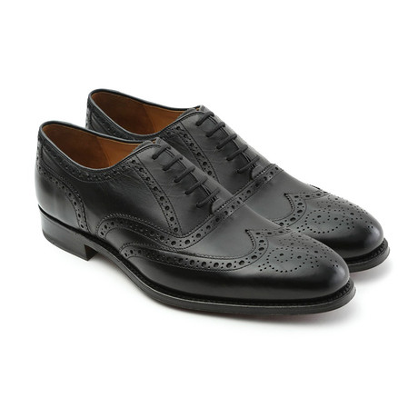 Wing Tip Oxfords // Black (US: 8)