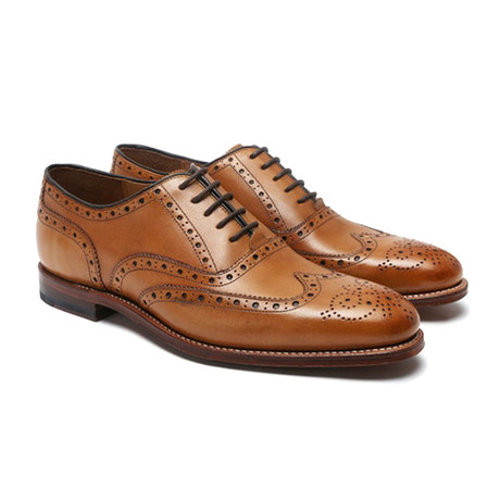 Wing Tip Oxfords // Cognac (US: 8)
