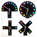 Transformer Clock // Spots // Black