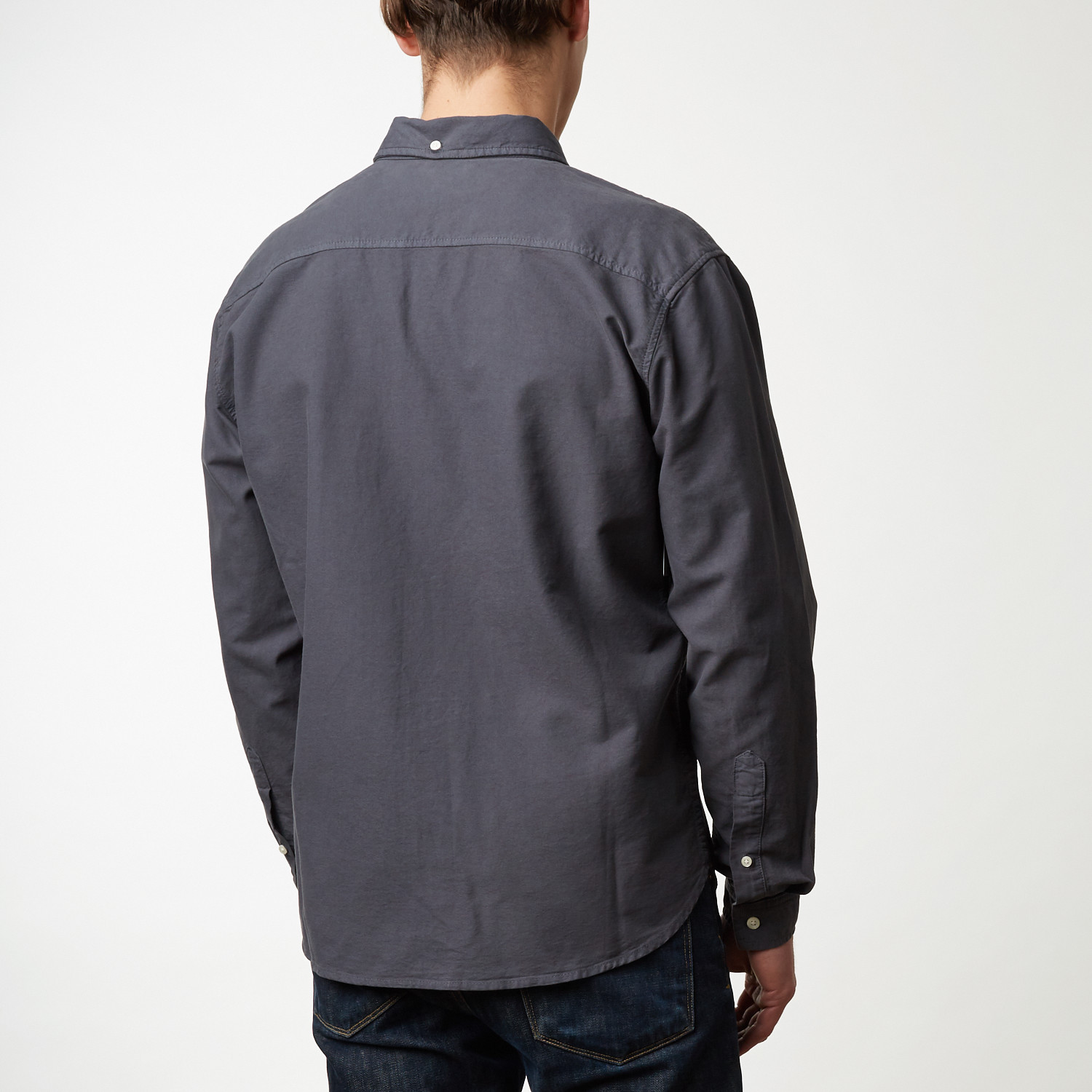 Oxford Shirt // Charcoal Gray (2XL) - ASD Apparel - Touch of Modern