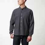 Oxford Shirt // Charcoal Gray (2XL)