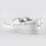 Boat Shoe // White Floater (Euro: 39)