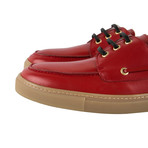 Boat Shoe // Red Floater (Euro: 39)