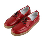 Boat Shoe // Red Floater (Euro: 39)