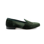 Slipper // Green Velvet (Euro: 39)