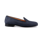 Slipper // Navy Blue Nubuck (Euro: 39)