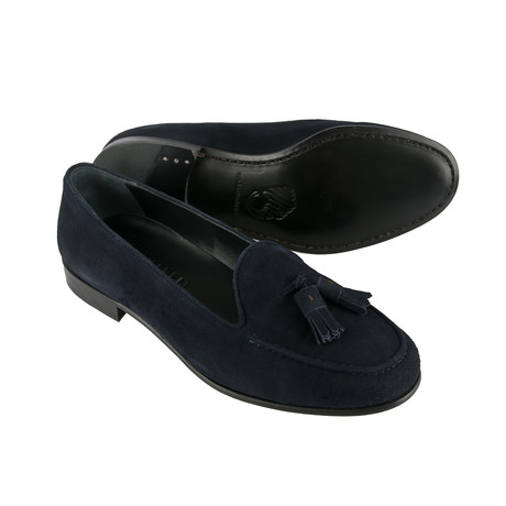 Slipper Borlas // Navy Blue (Euro: 39)
