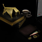 Bull Brass Origami