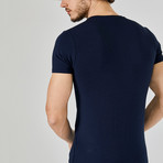 Lincoln T-Shirt // Navy (S)
