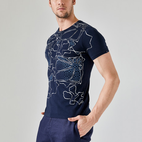 Grant T-Shirt // Navy (S)