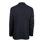 Kiton // Diamante Super 150s Wool Double Breasted Suit // Gray (Euro: 48S)