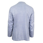 Cashmere Blend Sport Coat // Blue (Euro: 48S)