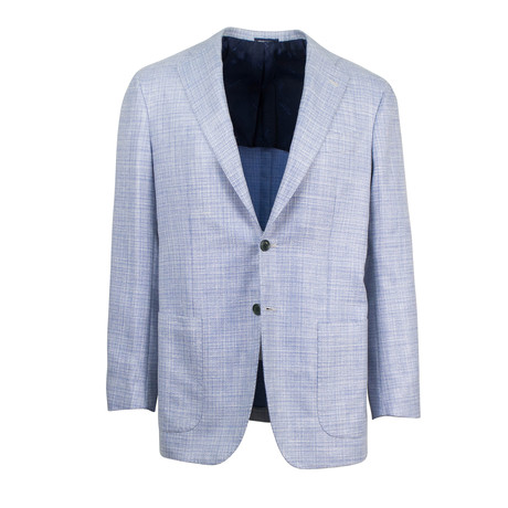 Cashmere Blend Sport Coat // Blue (Euro: 48S)