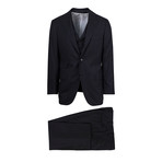 Kiton // 14 Micron Super 180s Wool 3 Piece Suit // Gray (Euro: 46R)