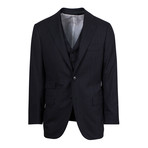 Kiton // 14 Micron Super 180s Wool 3 Piece Suit // Gray (Euro: 48S)