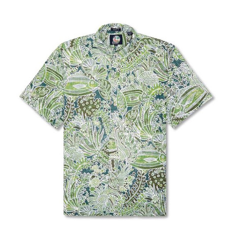 Deep Water Button-Up // Green (S)