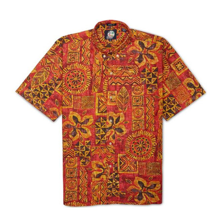 Ka'apuni Button-Up // Cherry (S)
