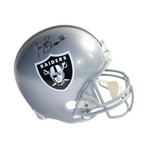 Tim Brown Signed Oakland Raiders Replica Helmet