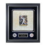 Giancarlo Stanton NY Yankees 2018 Debut Season Game Used Base Collage