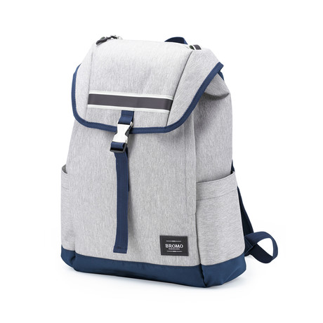 2-Tone Water Resistant Backpack // Barna