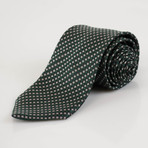 Ermenegildo Zegna // Floral Silk Neck Tie // Green