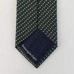 Ermenegildo Zegna // Floral Silk Neck Tie // Green
