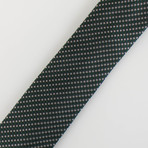 Ermenegildo Zegna // Floral Silk Neck Tie // Green
