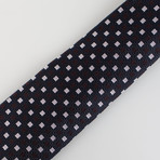 Ermenegildo Zegna // Premium Patterned Silk Tie // Blue