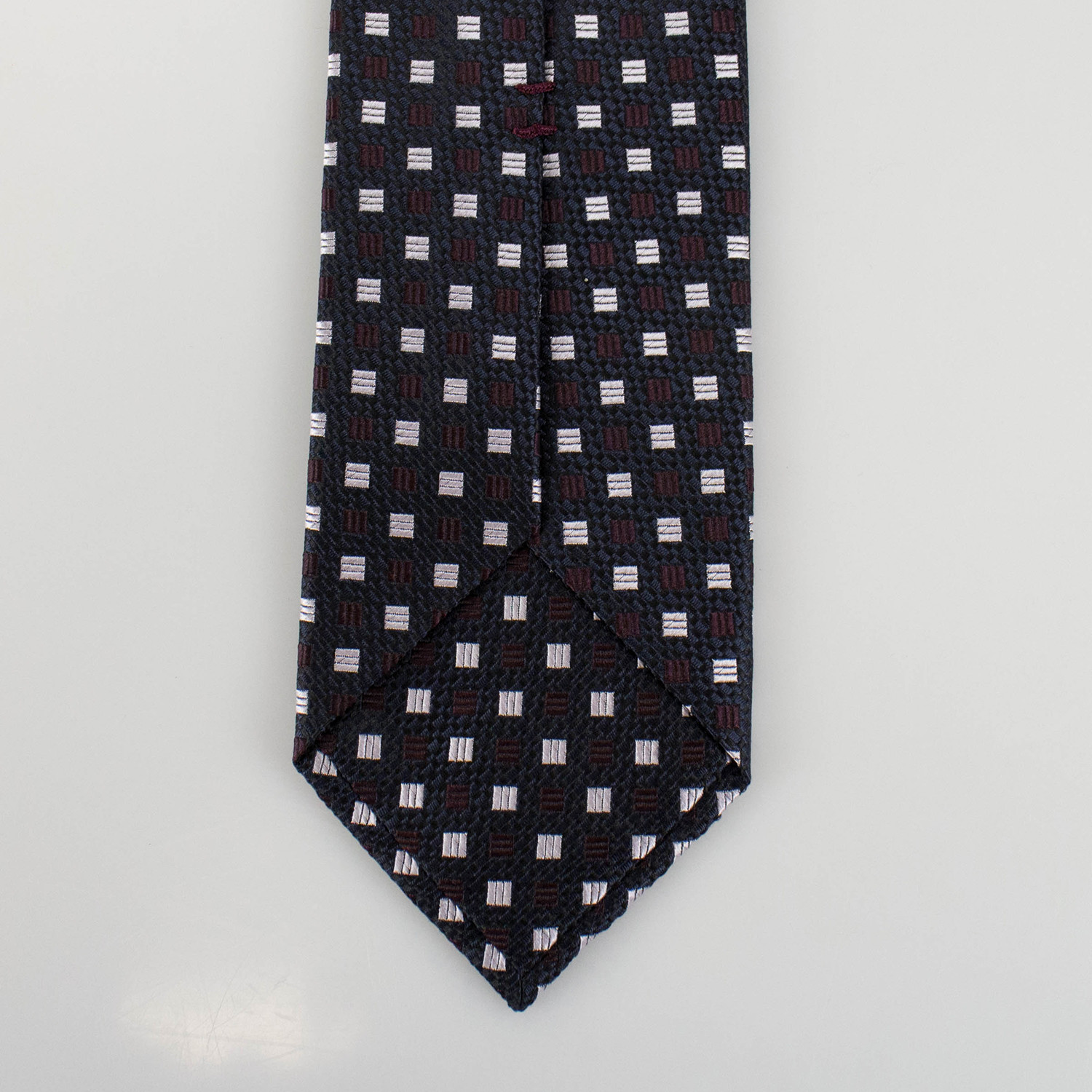 Ermenegildo Zegna // Premium Patterned Silk Tie // Blue - Designer Ties ...