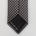 Ermenegildo Zegna // Patterned Silk Neck Tie // Blue