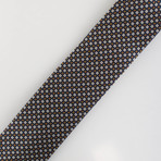 Ermenegildo Zegna // Patterned Silk Neck Tie // Blue