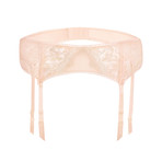 Brigitte Garter // Powder Pink (XL)