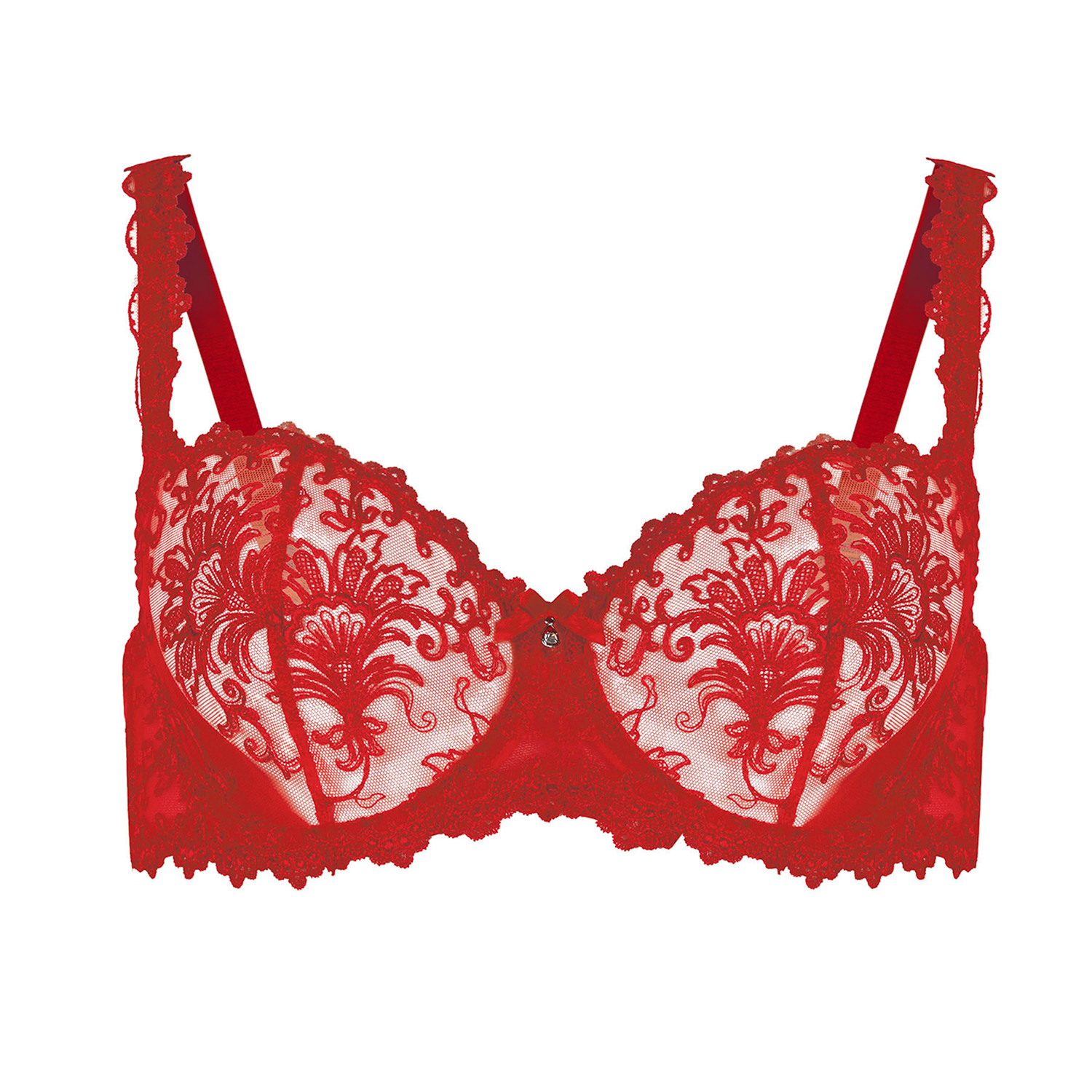 Romance Bra // Red (32C) - Le Vernis - Touch of Modern