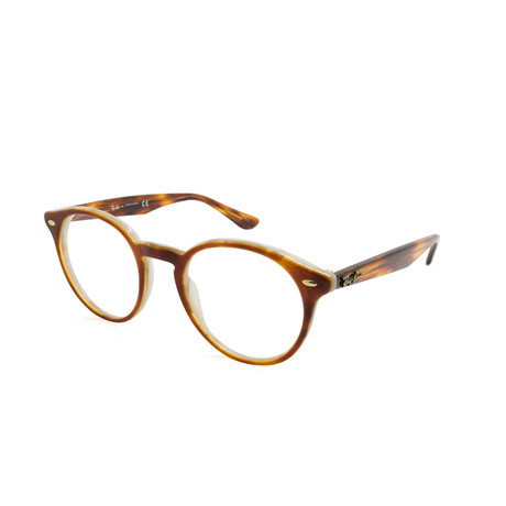 Men's Acetate Optical Frame // Top Brown Havana + Horn Beige