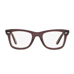 Wayfarer Optical Frame // Opal Brown