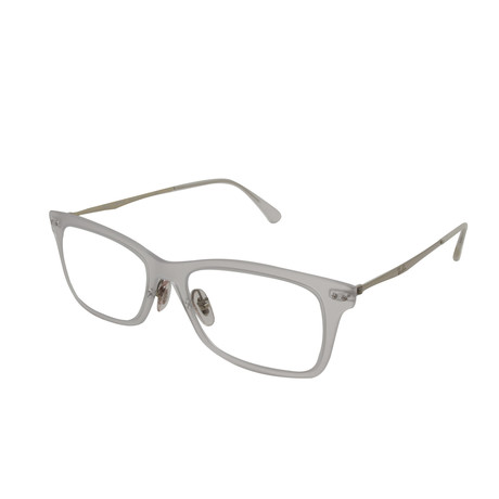 Men's Clear Optical Frame // Matte Transparent