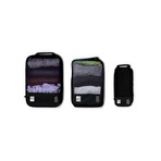 Packing Cubes // 3-Piece Set (Black)