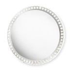 Marilyn Illuminated Mirror Round // Chrome