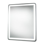 Pool Illuminated Large Rectangular Mirror // Silver