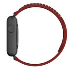 LABB Apple Watch Band // Red (42mm + Black Connector)