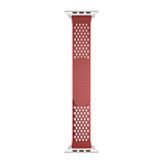 LABB Apple Watch Band // Red (42mm + Black Connector)