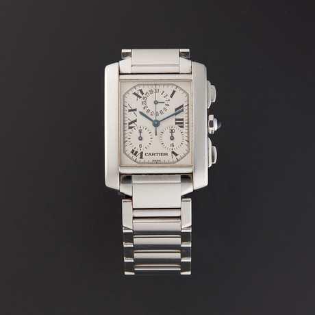 Cartier Tank Francaise Chronograph Quartz // BB127772 // Pre-Owned