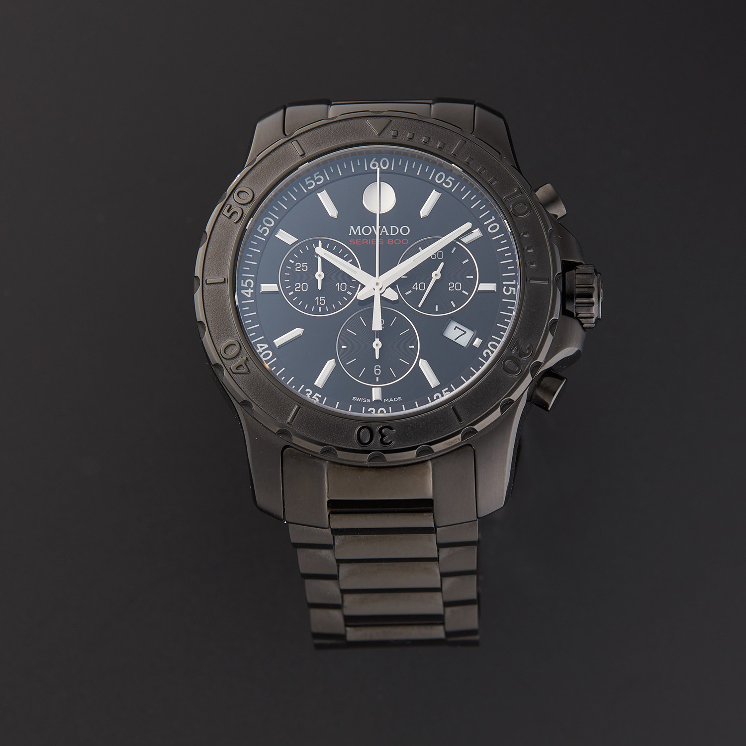 movado series 800 gold