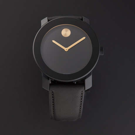 Movado Bold Black Quartz // 3600480 // Pre-Owned