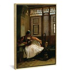 Arnaut Smoking // Jean Leon Gerome (26"W x 18"H x 0.75"D)