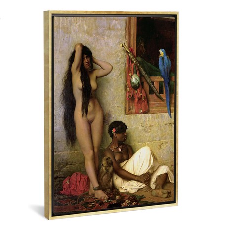 The Slave For Sale // 1873 // Jean Leon Gerome