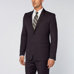 Versace Collection // Shadow Pinstripe Suit // Navy (Euro: 50)