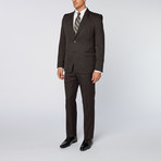 Versace Collection // Thin Pinstripe Suit // Black (Euro: 46)