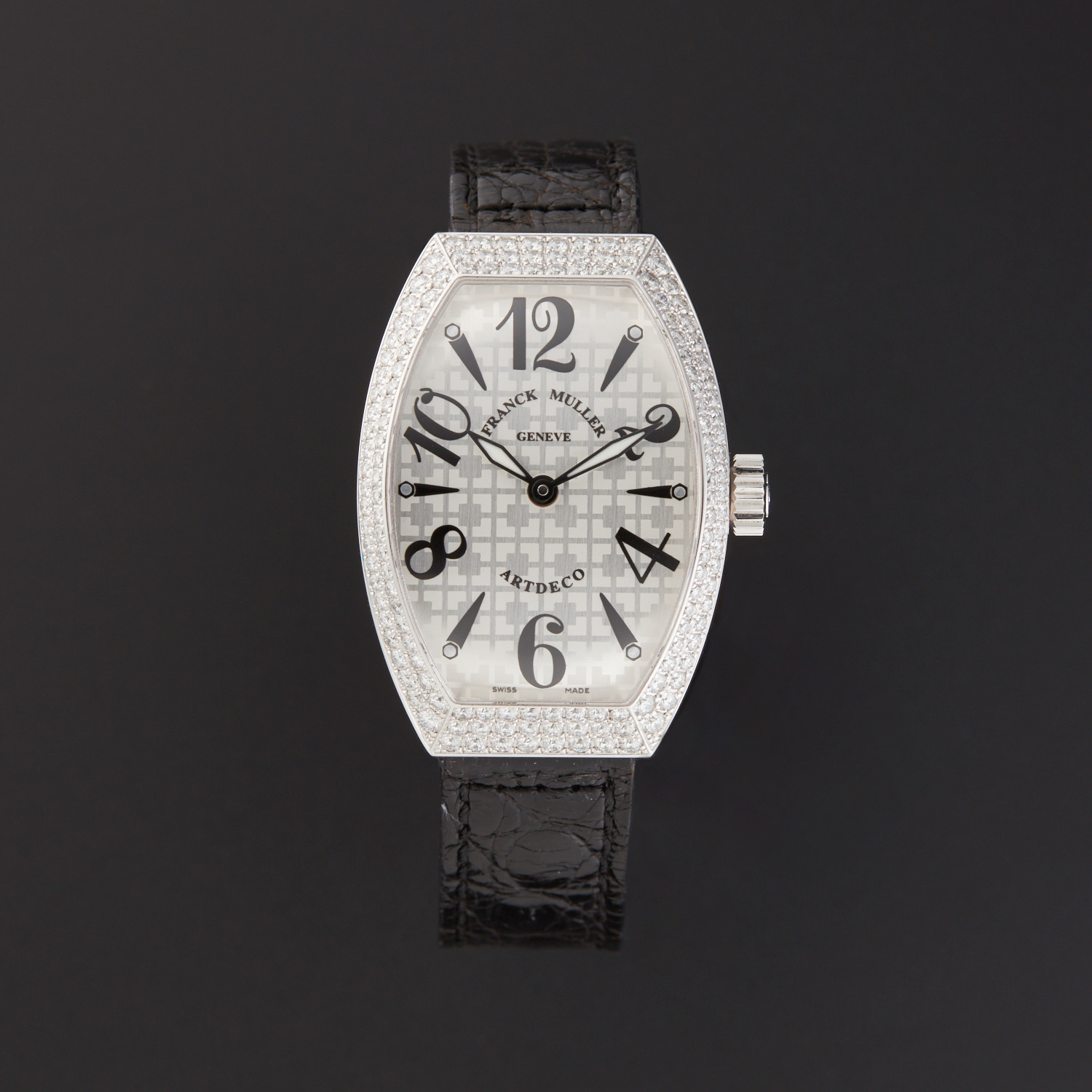 Franck Muller Art Deco Quartz L Qz D Store Display Stunning Ladies Timepieces Touch Of Modern