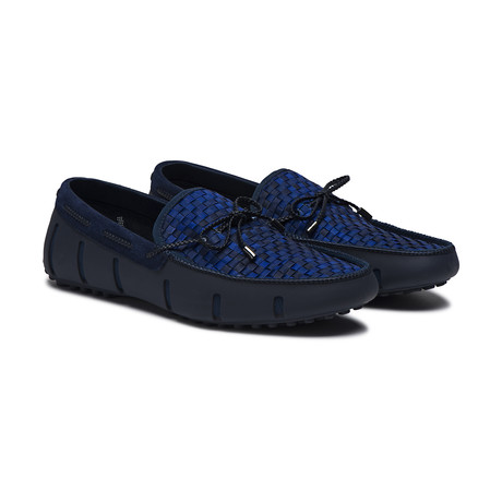 Lace Lux Loafer Woven // Navy Fade (US: 7)
